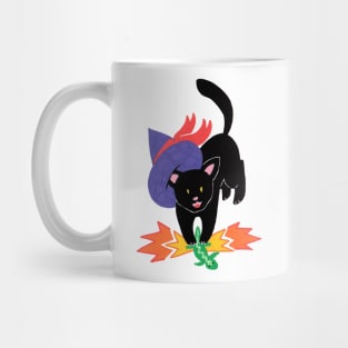 Wizard Kitty Pounces Mug